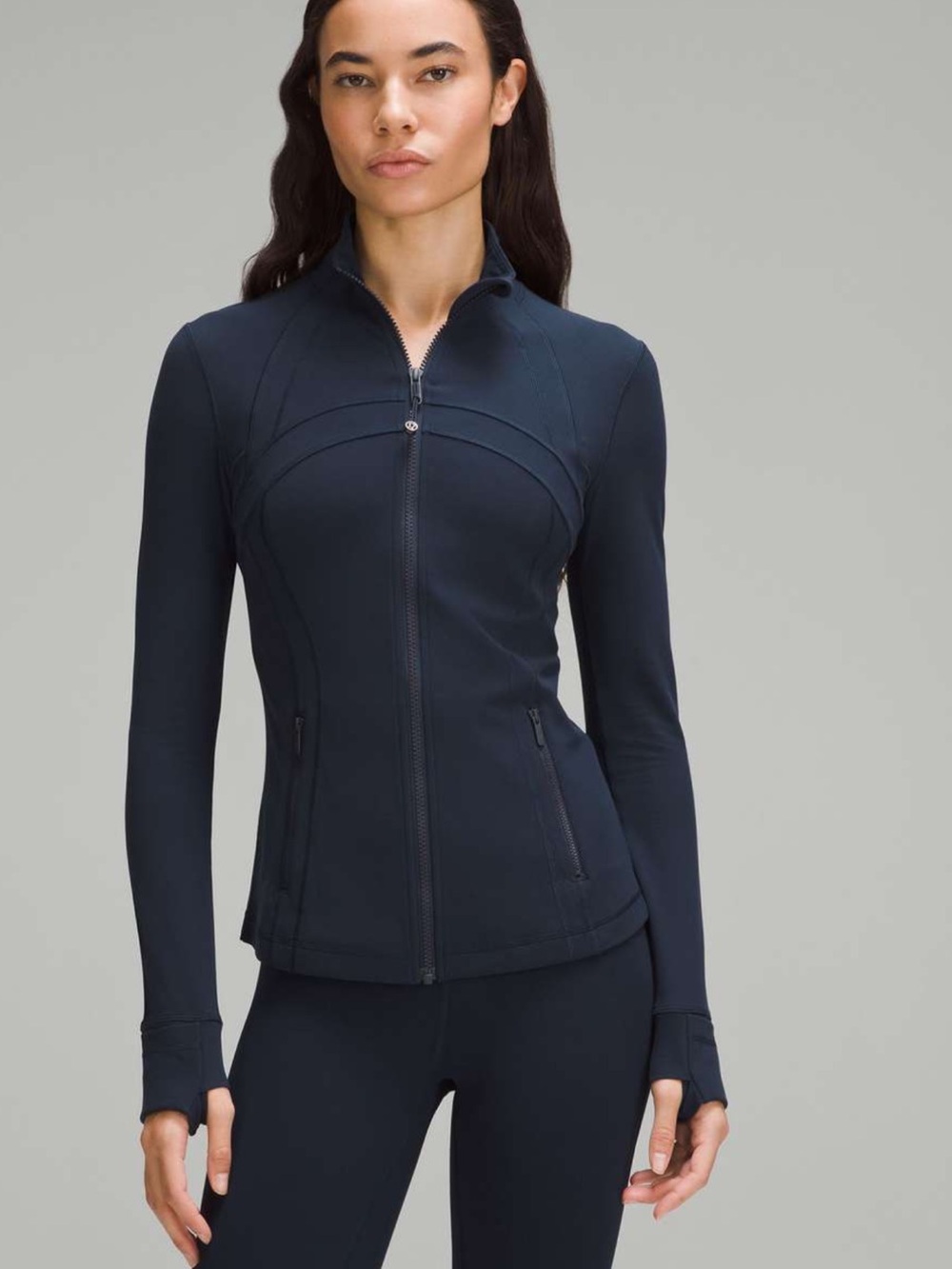 Lululemon Define Jacket in Navy Blue Size 8